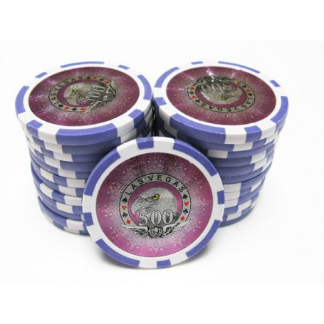 jetons poker eagle 500