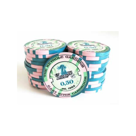 jeton de poker ceramique 0,5