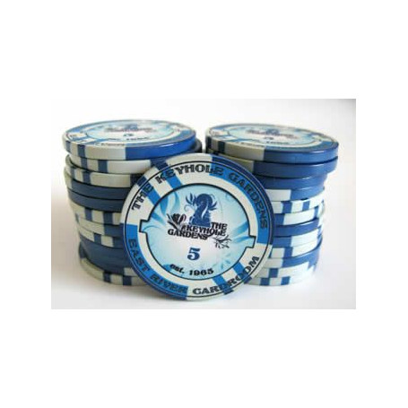 jeton poker en ceramique  garden 5