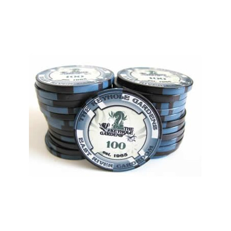 jeton poker en ceramique garden 100