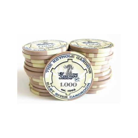 jeton de poker garden 1000