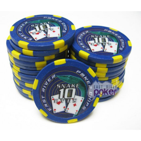 jeton snake limited bleu 10