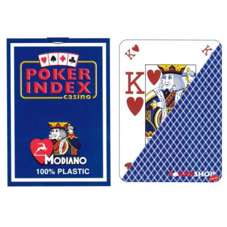 Carte MODIANO INDEX DOS BLEU