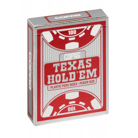 cartes poker copag micro index rouge