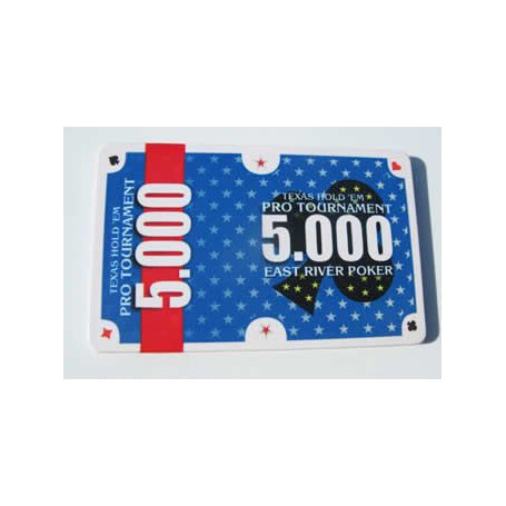 plaque de poker ceramique 5000