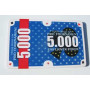 plaque de poker ceramique 5000
