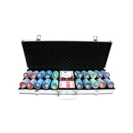 Malette de 500 Jetons SHIFT SNAKE EYES BLUE