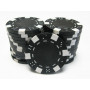 jetons poker dice noir