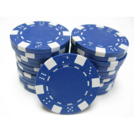 jeton dice bleu