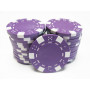 jetons de poker dice violet