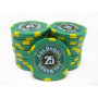 25 Jetons TRIBAL LIMITED VERT 25