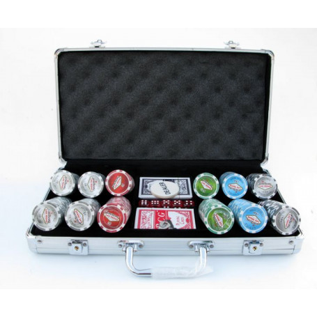 Mallette 300 Jetons poker VEGAS REGULAR 11.5gr