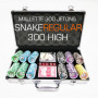 Malette 300 Jetons SNAKE EYE REGULAR HIGH 11.5