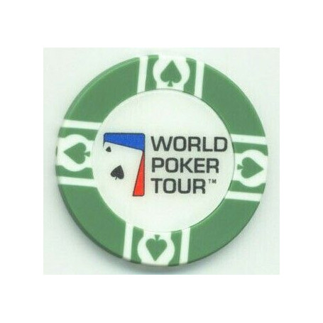 recharge 25 jetons WPT BELLAGIO VERT