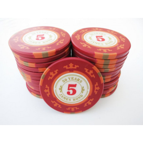 jetons james bond 5