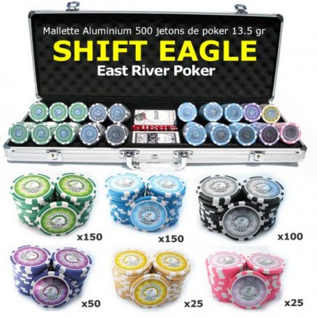mallette de poker pour tournoi vegas eagle