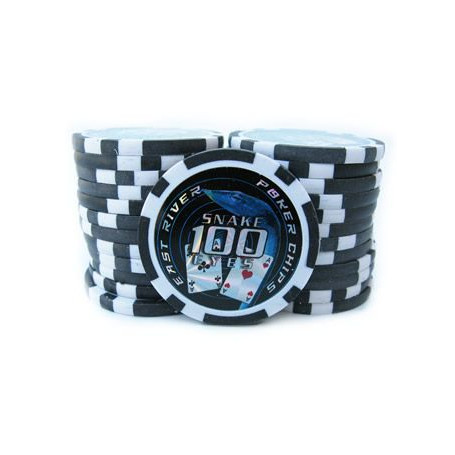 25 jetons SHIFT SNAKE FLARE NOIR 100