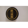 bouton dealer noir/or