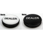 Bouton Dealer "GM" Noir et Blanc