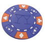 1 lot de 4 sous verre Jetons de Poker