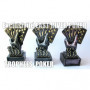 RUPTURE : Lot de 3 Trophées POKER