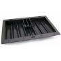 Rack Dealer en plastique rigide noir 350 jetons