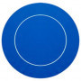 Tapis Round Neoprene Bleu avec ligne de partie