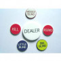 Lot de 6 boutons de Poker