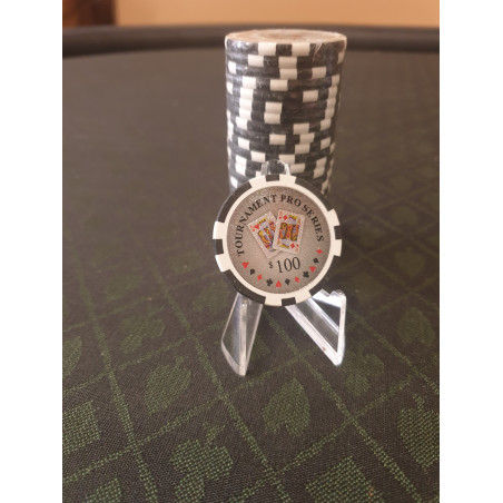 jeton de poker T.P.S de valeur 100
