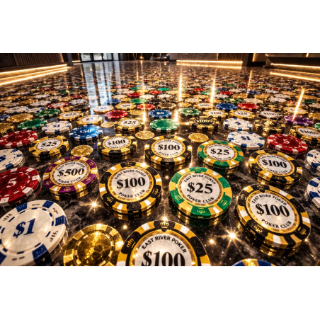 jetons de poker pour sol resine/ kgs